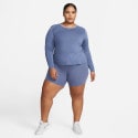 Nike Dri-FIT One Plus Size Γυναικεία  Μπλούζα με Μακρύ Μανίκι