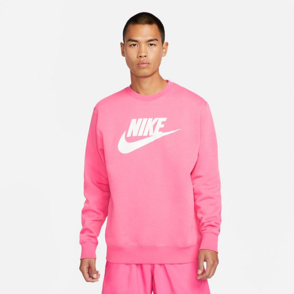 Nike Sportswear Club Fleece Ανδρική Μπλούζα Φούτερ