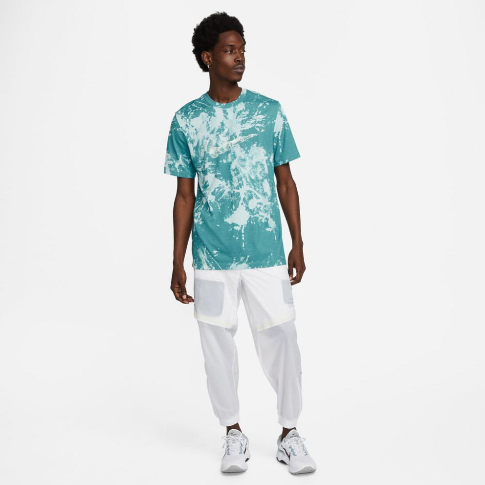 Nike Dri-FIT Run Divisn Aop Ανδρικό T-shirt