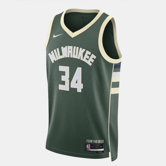 Nike NBA Giannis Antetokounmpo Milwaukee Bucks Icon Edition 2022/23 Swingman Dri-FIT Ανδρική Φανέλα
