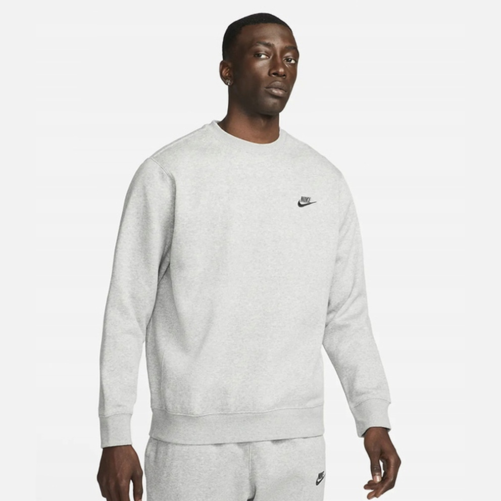 Nike Sportswear Club Fleece Ανδρική Μπλούζα Φούτερ (9000125204_3568)