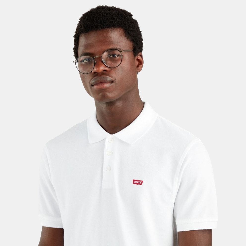 shirt Whitec 35883 - Levi's Standard Housemarked Mineral Men's Polo T -  This lightweight polo from - 0003