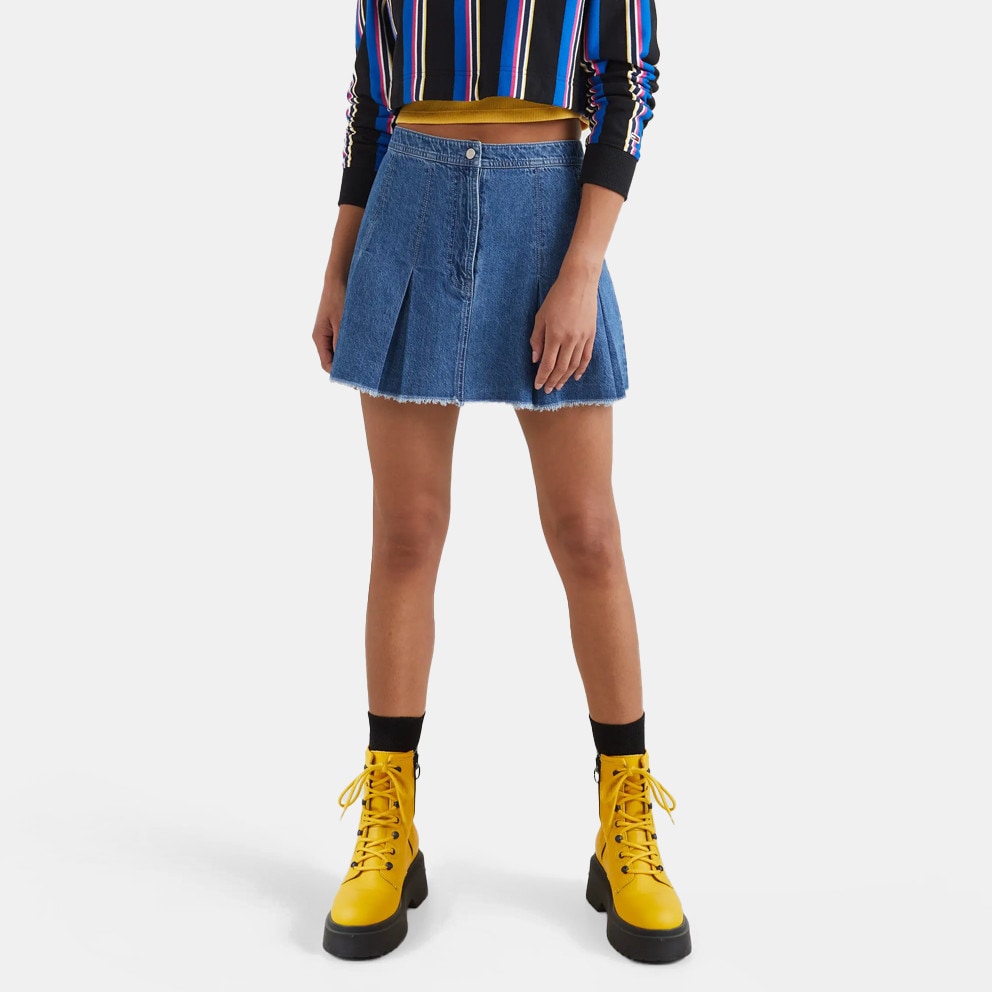 Tommy clearance jean skirt
