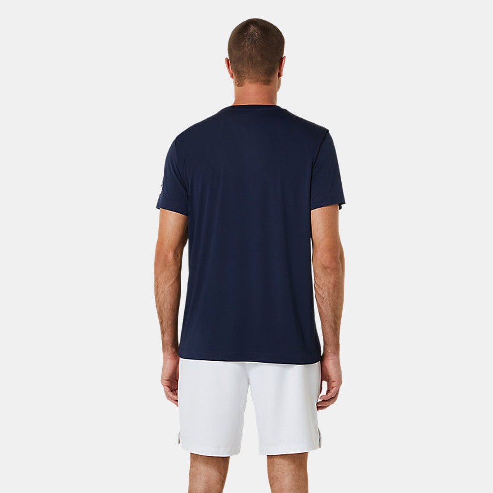 Asics Court - Azul - Camiseta Tenis Hombre talla S en 2023