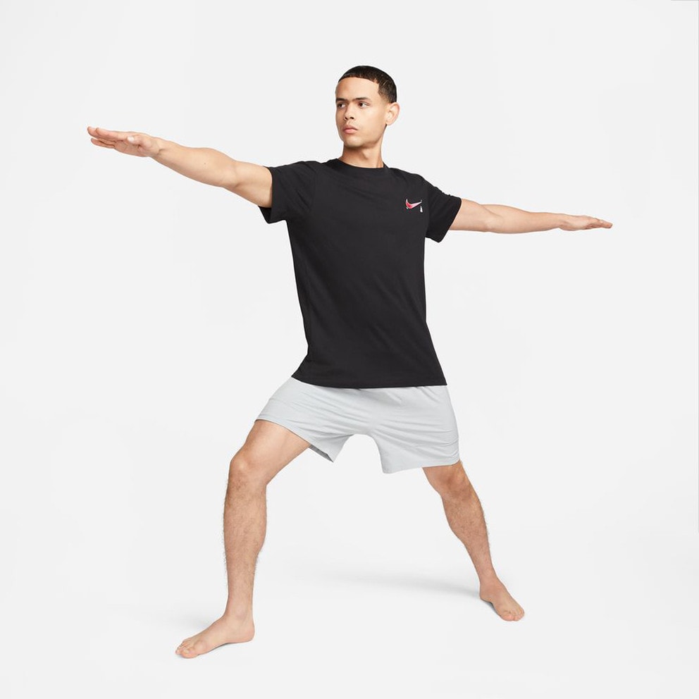 Nike Yoga Dri-Fit Men's T-shirt Black DZ2649-010