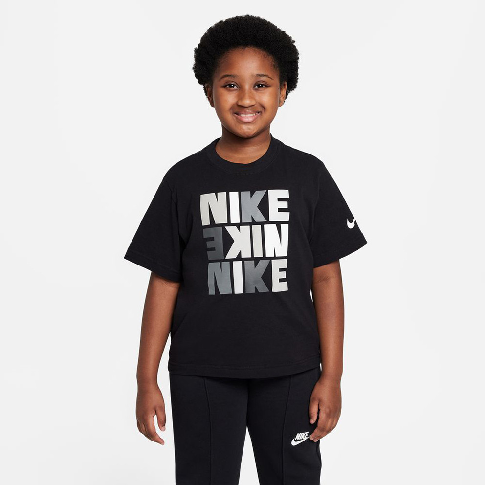 Nike Sportswear Boxy Print Παιδικό T-shirt (9000130770_1469)