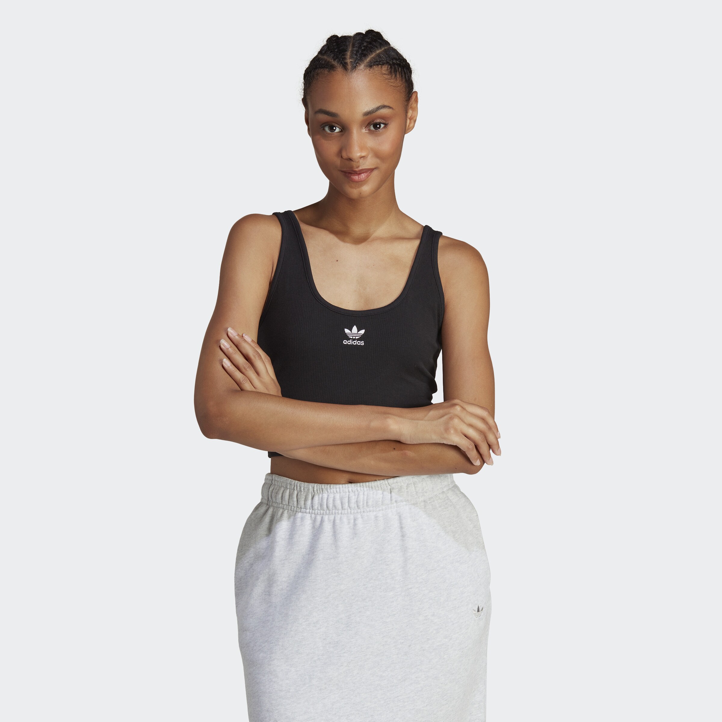 adidas Originals Γυναικείο Αμάνικο Crop Top (9000137458_1469)
