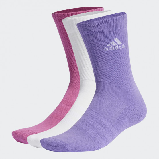 adidas Performance Cushioned Crew 3 - Pack Unisex Κάλτσες