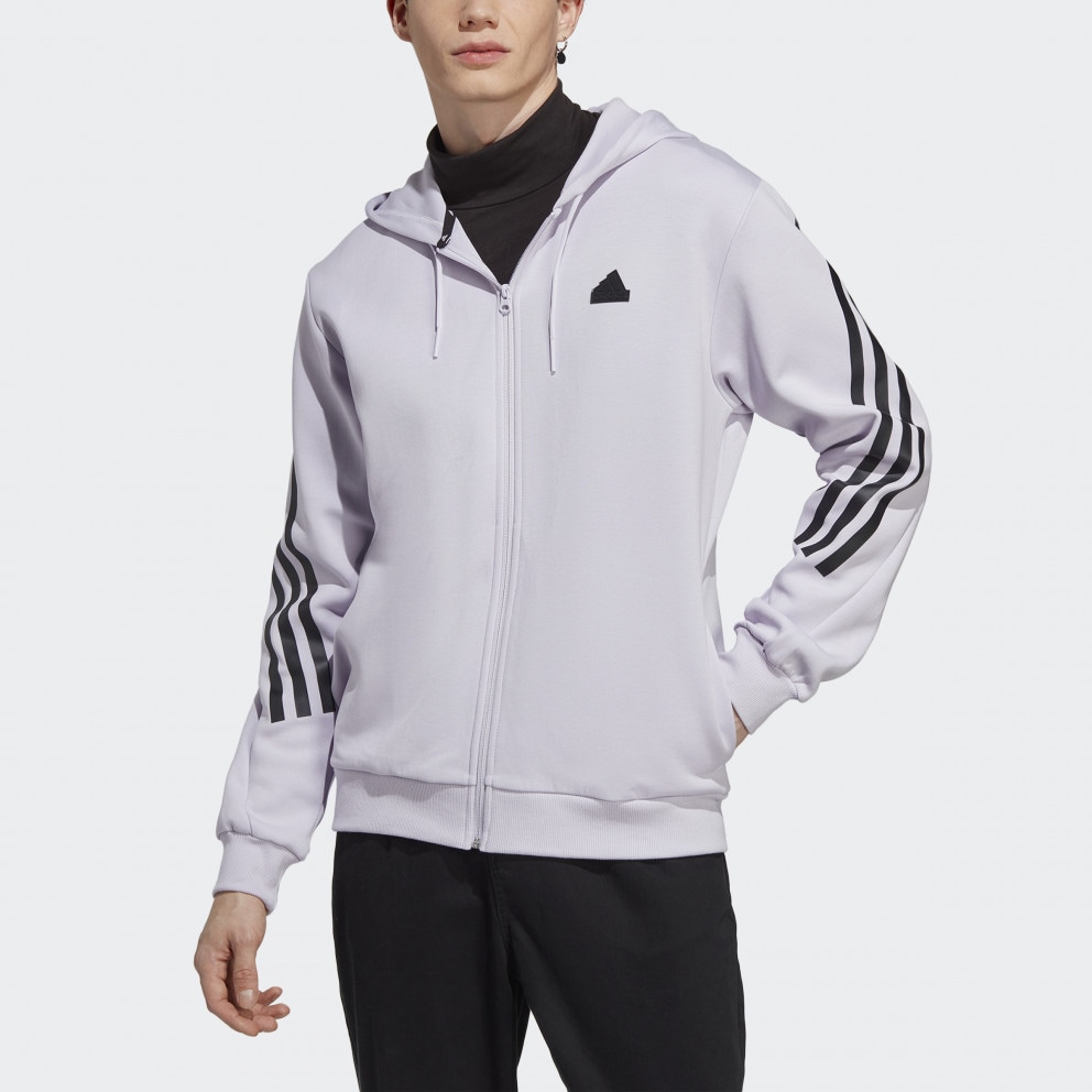 adidas Future Icons 3-Stripes Full Zip Men's Hoodie