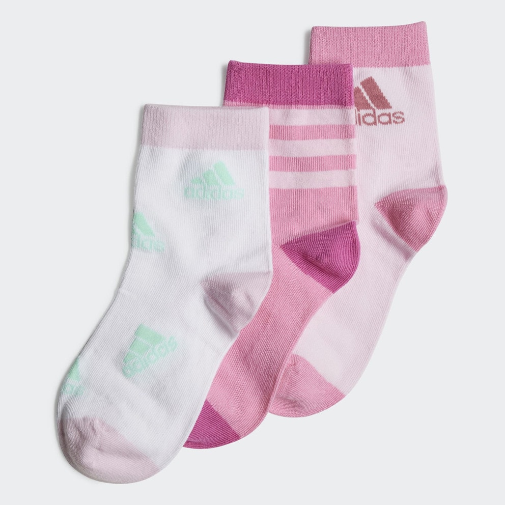 adidas 3-Pack Kid's Socks