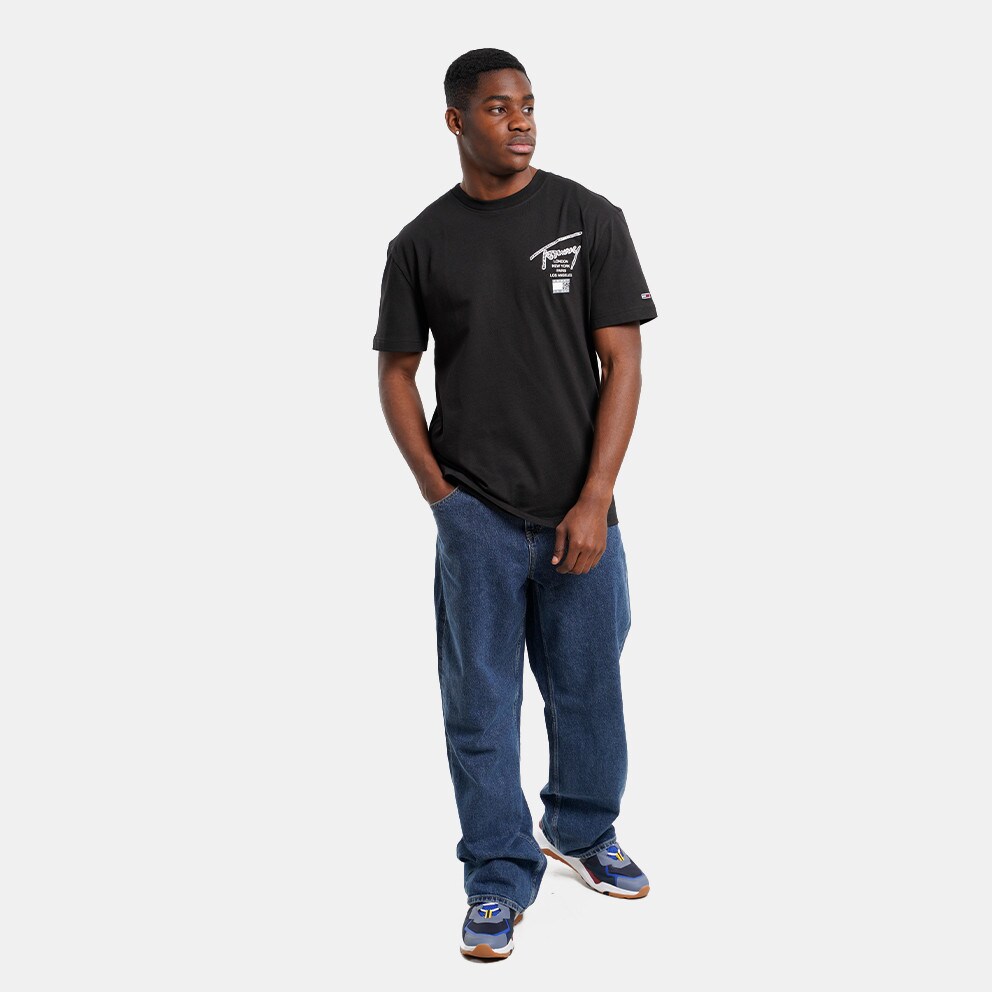 Tommy Jeans Classic Aop Logo Ανδρικό T-shirt