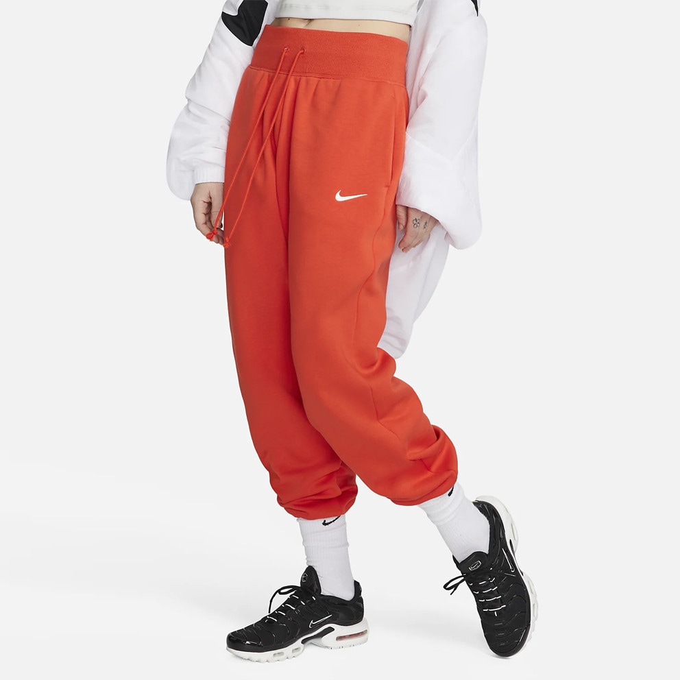Nike Phoenix Fleece High-Rise Oversized Γυναικείο Παντελόνι Φόρμας