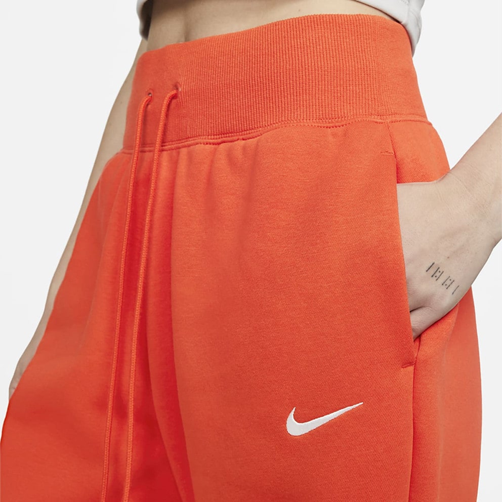 Nike Phoenix Fleece High-Rise Oversized Γυναικείο Παντελόνι Φόρμας