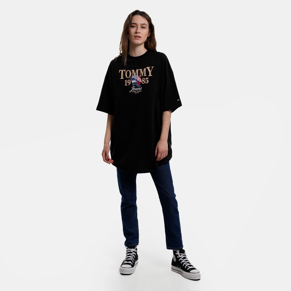 Tommy Jeans Brushed Jersey Logo Women's T-shirt Dress