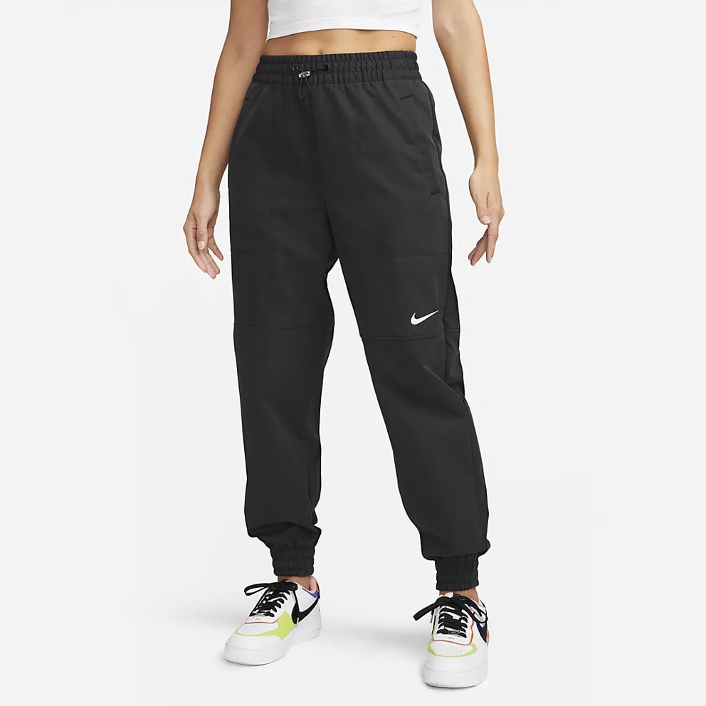 nike roshe women pink and gray paint blue eyed 010 Nike Sportswear Swoosh Women s Track Pants Black FD1131