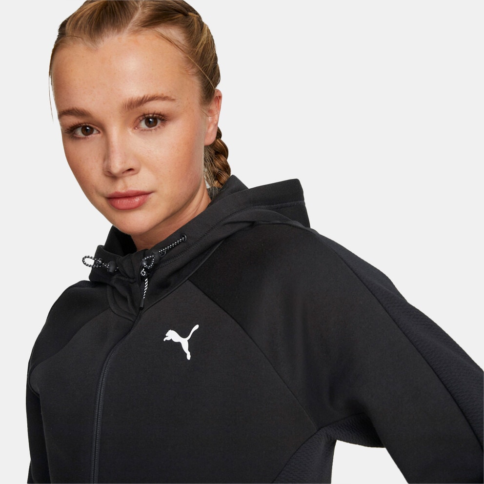 Puma Evostripe Full-Zip Women's Track Jacket Black 673085-01