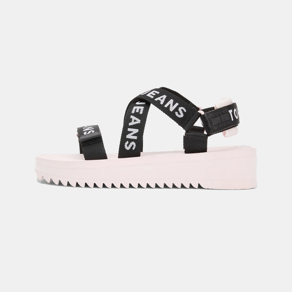 Tommy jeans flatform sandals on sale