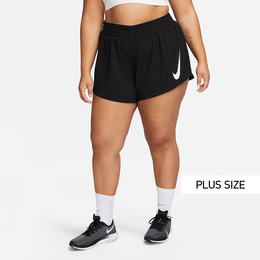 Nike Swoosh Γυναικείο Plus Size Σορτς (9000130856_1469)