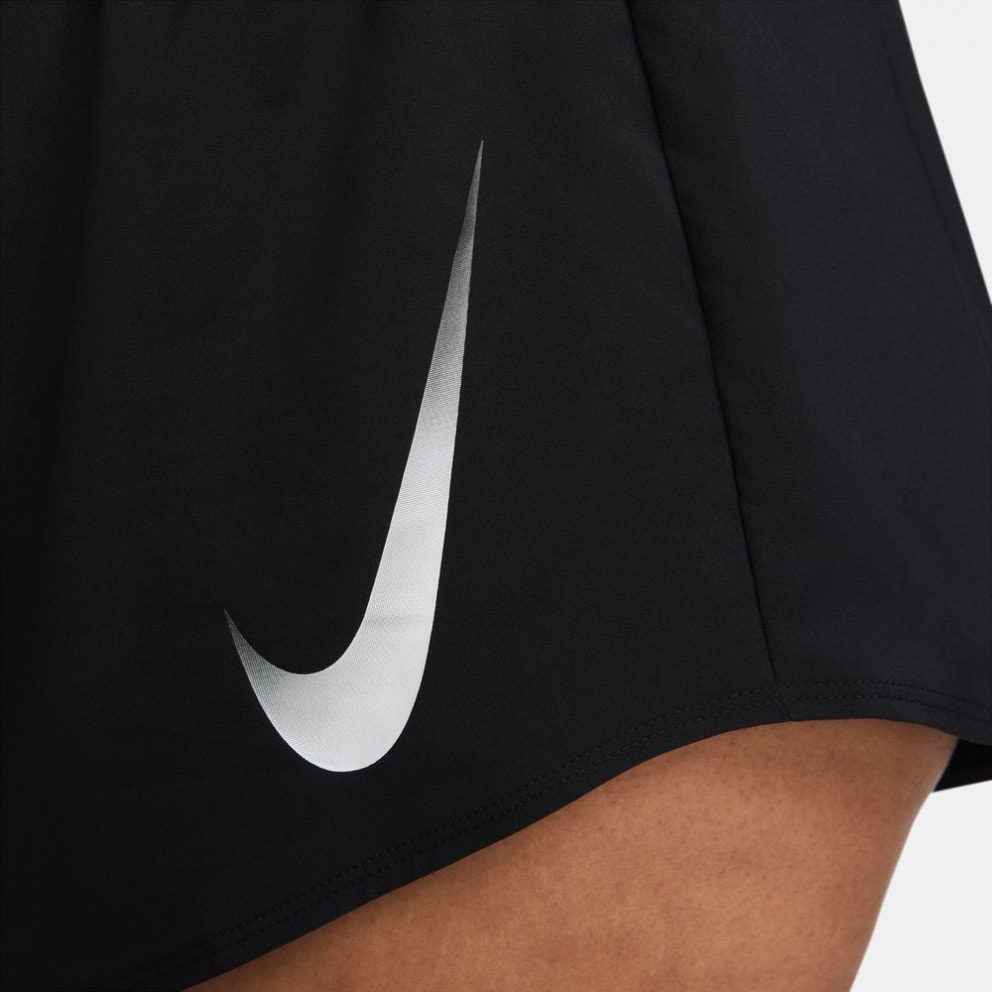 Nike Swoosh Γυναικείο Plus Size Σορτς