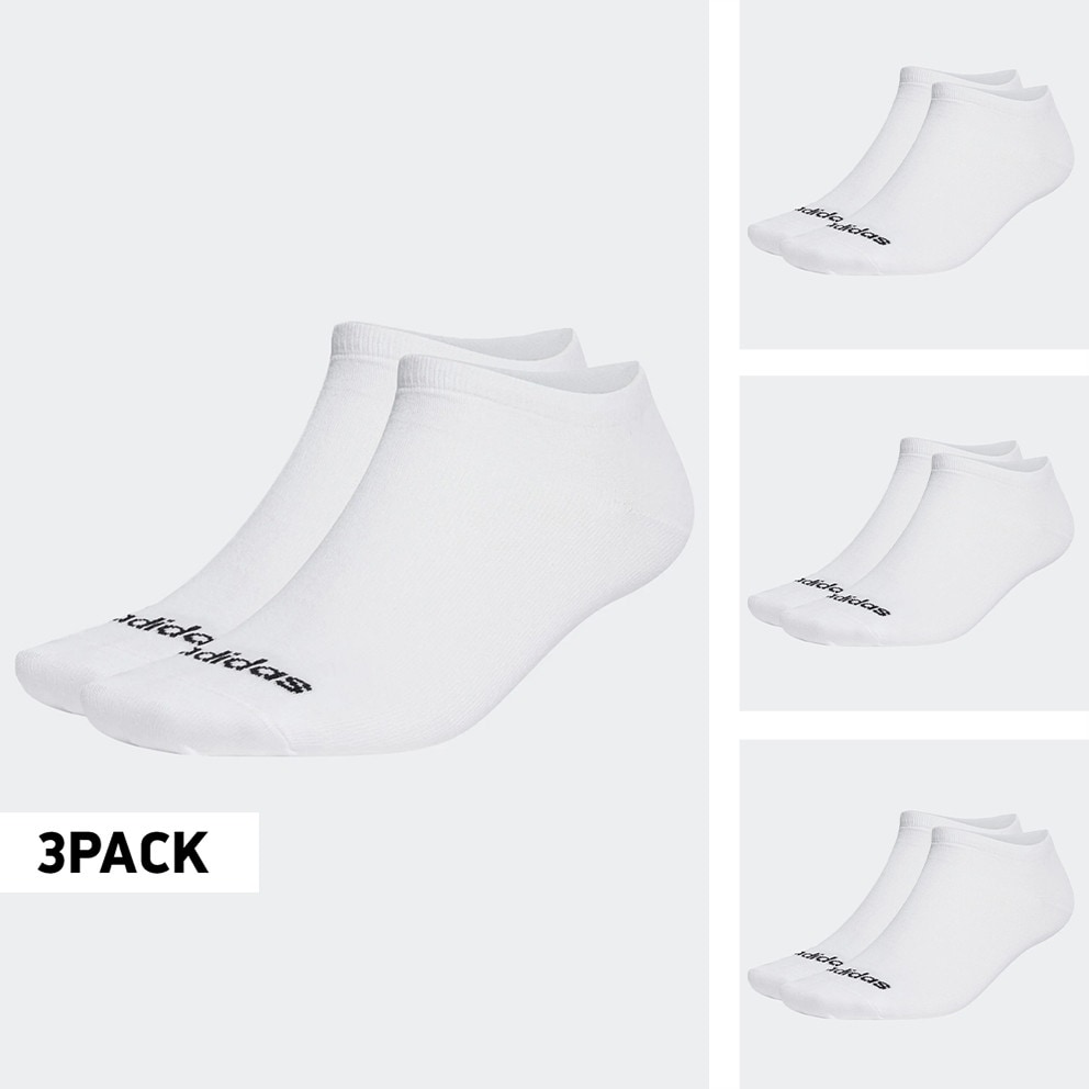 adidas Performance Linear Low Cut 3-Pack Unisex Κάλτσες