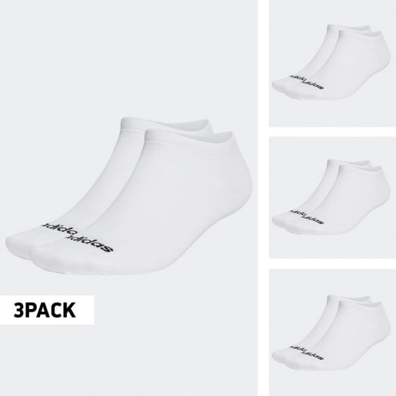 adidas Performance Linear Low Cut 3-Pack Unisex Socks