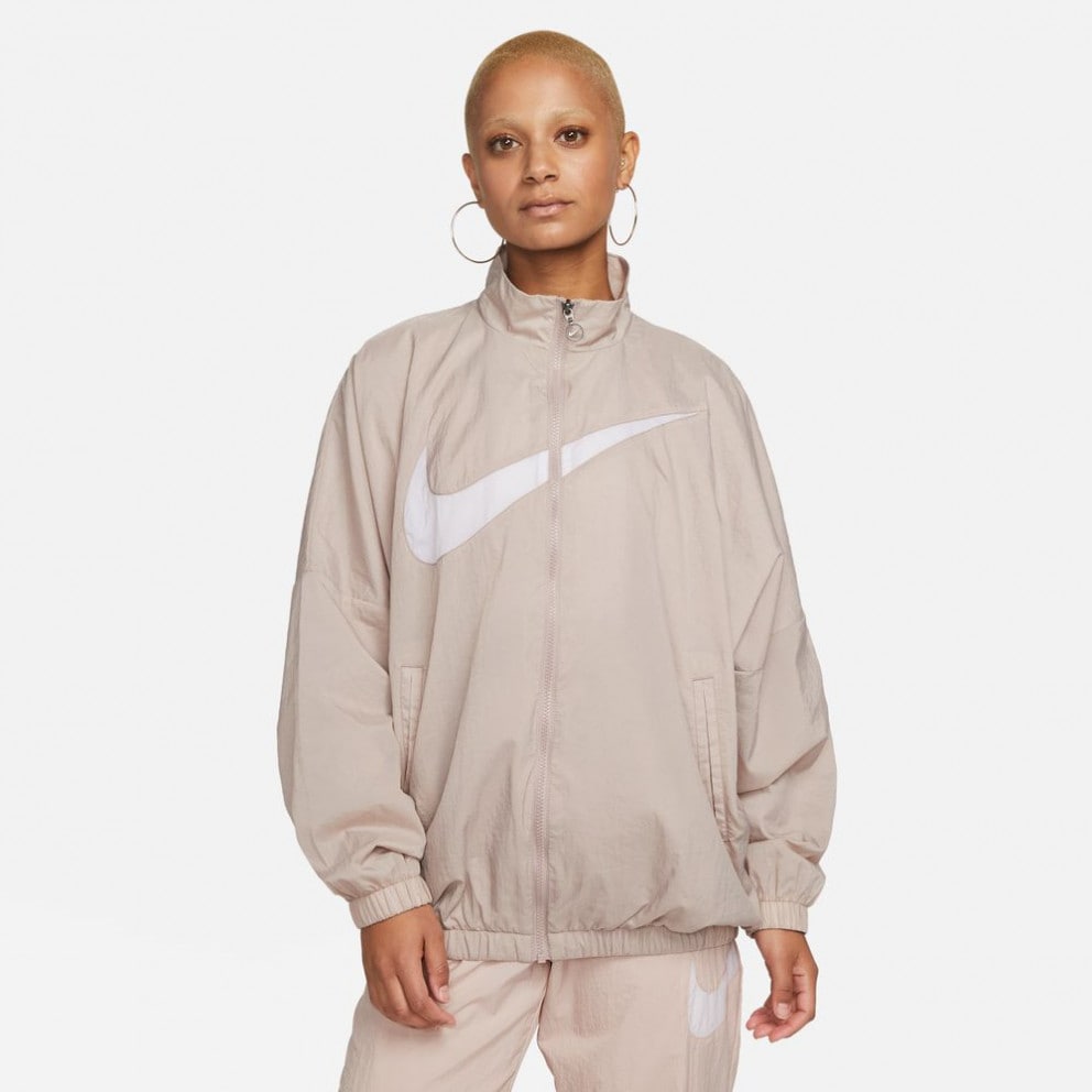 Nike Sportswear Essential Women s Jacket Beige DX5864 272 Nike Blazer Low Vintage 77 Surfaces in Psychic Blue