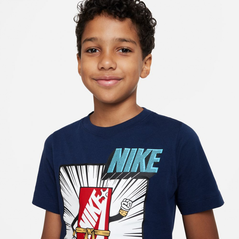 Nike Sportswear Mark Boxy Παιδικό T-shirt