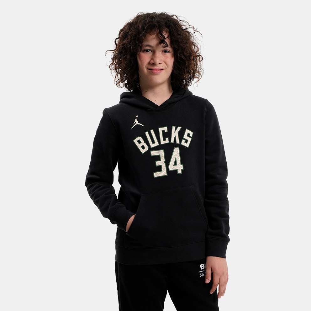 Black Jordan NBA LA Lakers Courtside Statement Hoodie