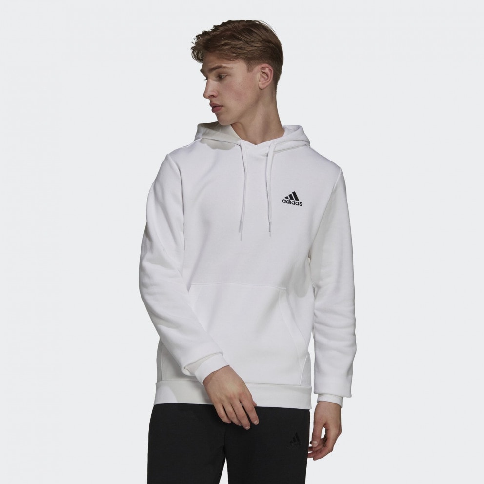 adidas Essentials Fleece Ανδρική Μπλούζα με Κουκούλα