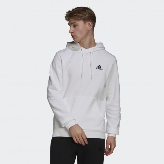 adidas Essentials Fleece Ανδρική Μπλούζα με Κουκούλα