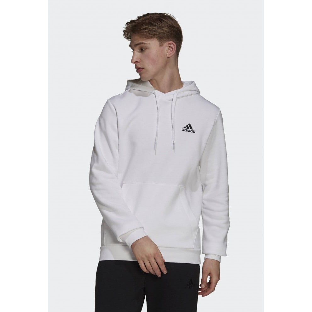 adidas Essentials Fleece Ανδρική Μπλούζα με Κουκούλα