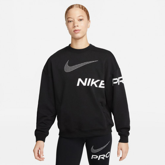 Nike Dri-FIT Get Fit Γυναικεία Μπλούζα Φούτερ