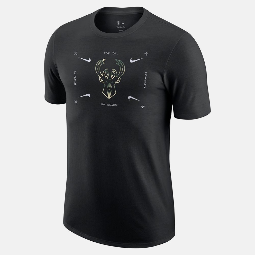 Nike NBA Milwaukee Bucks Ανδρικό T-Shirt