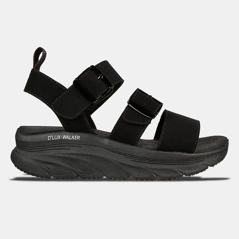 BBK - Skechers Dlux Walker - Retro Women's Sandals Black Skechers зимние сапоги