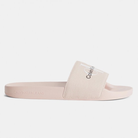Pink and white calvin sales klein sliders