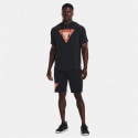 Under Armour Project Rock Terry Ανδρικό T-Shirt με Κουκούλα