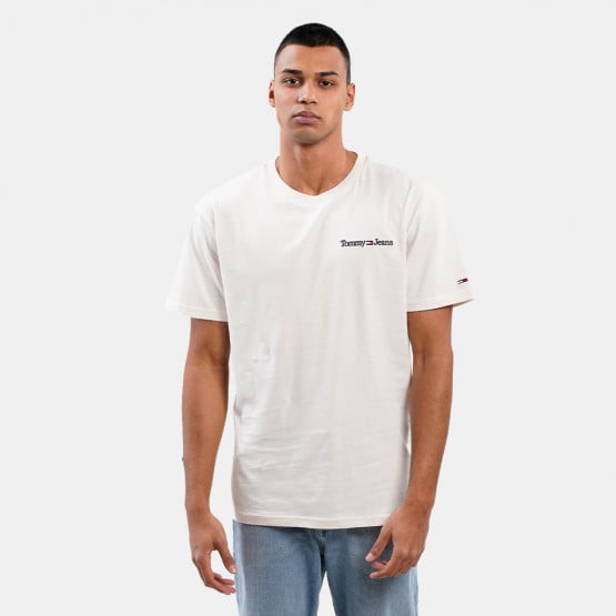 Tommy Jeans Classic Linear Ανδρικό T-Shirt