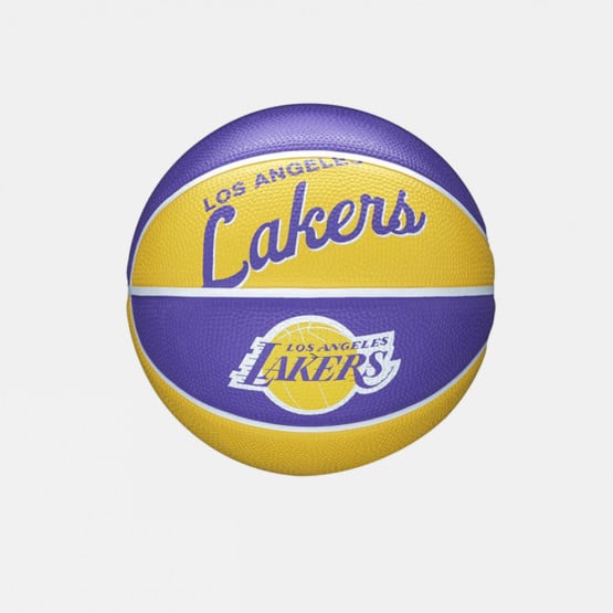 Wilson NBA Team Retro Los Angeles Lakers Μπάλα Μπάσκετ Νο 3