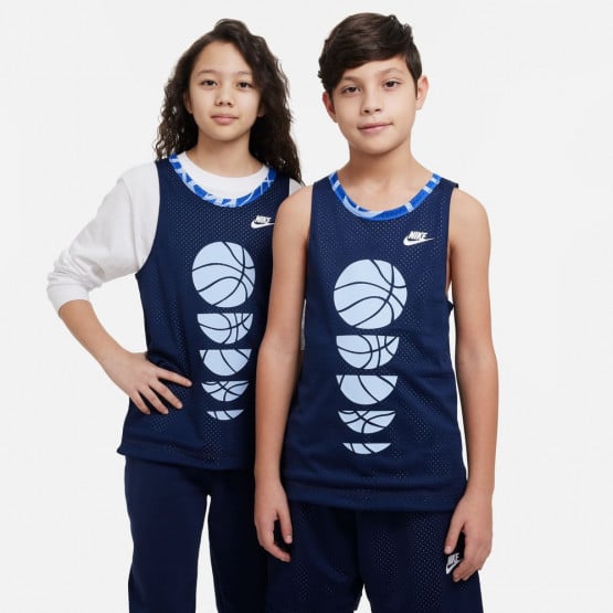 Nike Culture of Basketball Παιδική Αμάνικη Μπλούζα