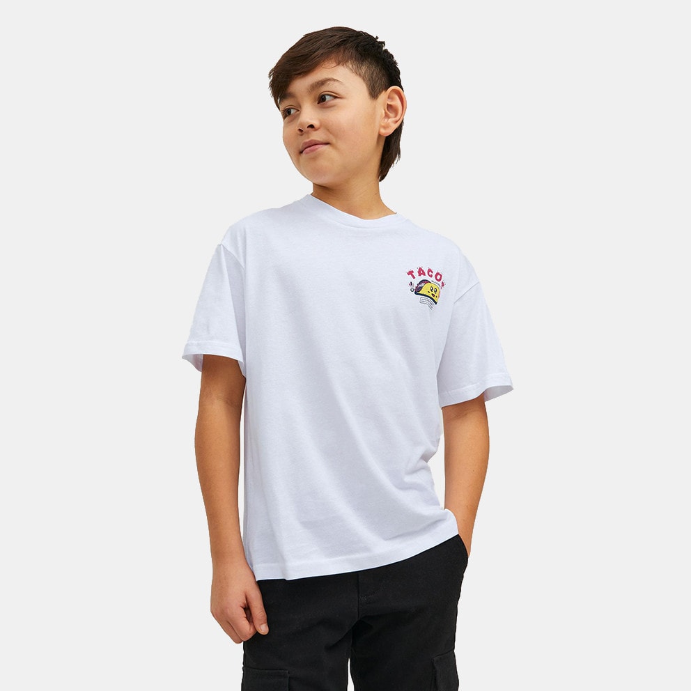 adidas Originals Bellista cropped trefoil t-shirt in black - Shirt White 12237939/C - - Jack & Jones Kids' T