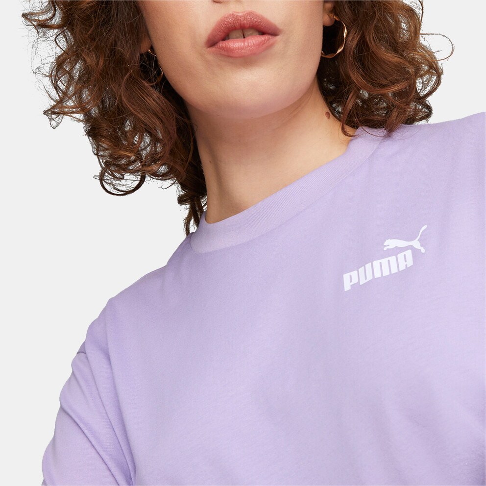 Puma Power Tape Γυναικείο Cropped T-Shirt