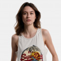 Superdry Ovin Vintage Vl Narrative Vest Γυναικείο Αμάνικο T-Shirt