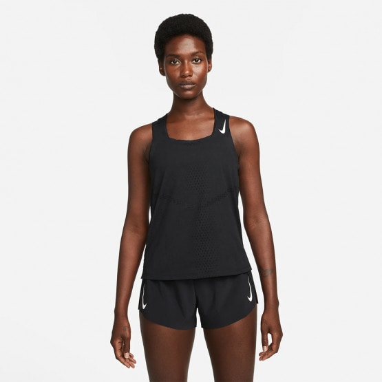 Nike W Nk Dfadv Aroswft Singlet BLACK/WHITE DM7551-010