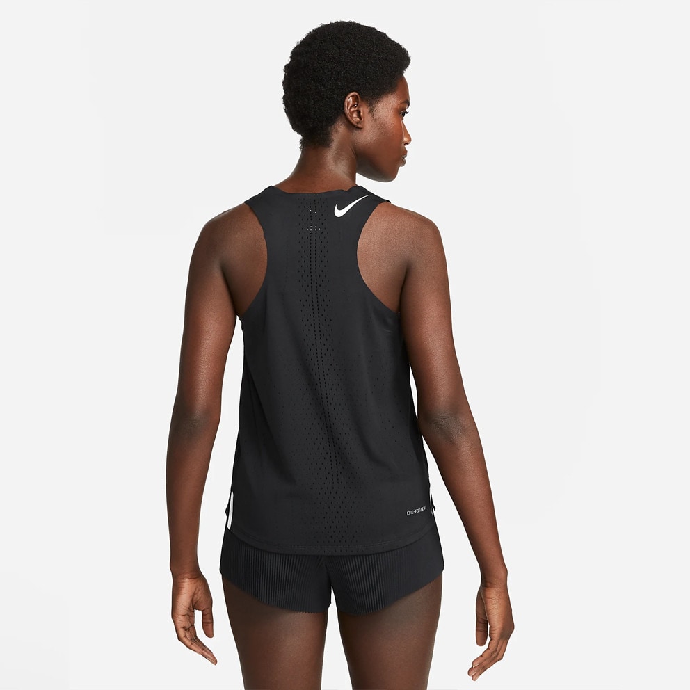 Nike W Nk Dfadv Aroswft Singlet BLACK/WHITE DM7551-010