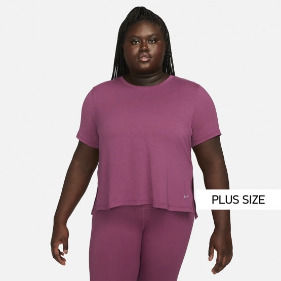 Nike Yoga Dri-FIT Γυναικείο Plus Size T-shirt