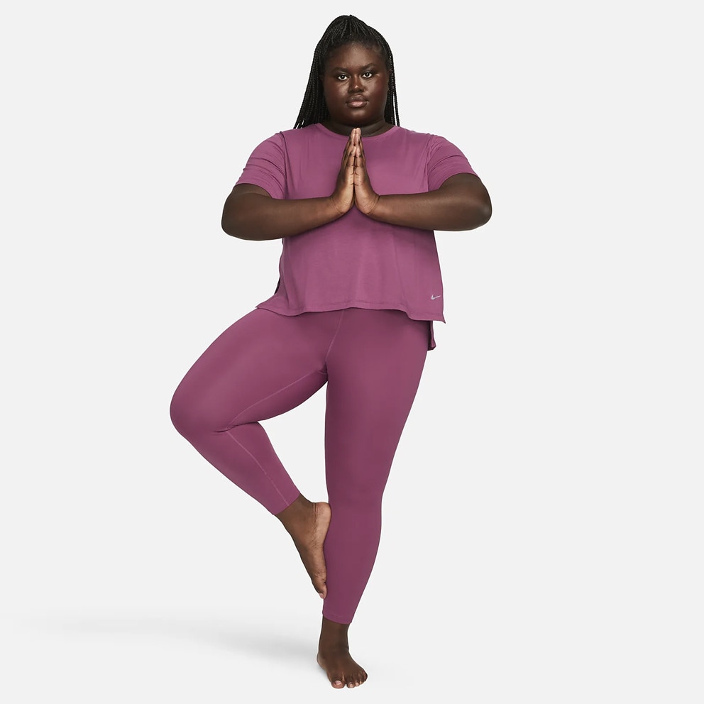 Nike Yoga Dri-FIT Γυναικείο Plus Size T-shirt