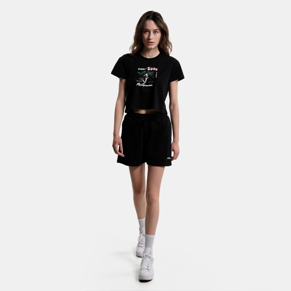 Emerson Γυναικείο Cropped T-Shirt