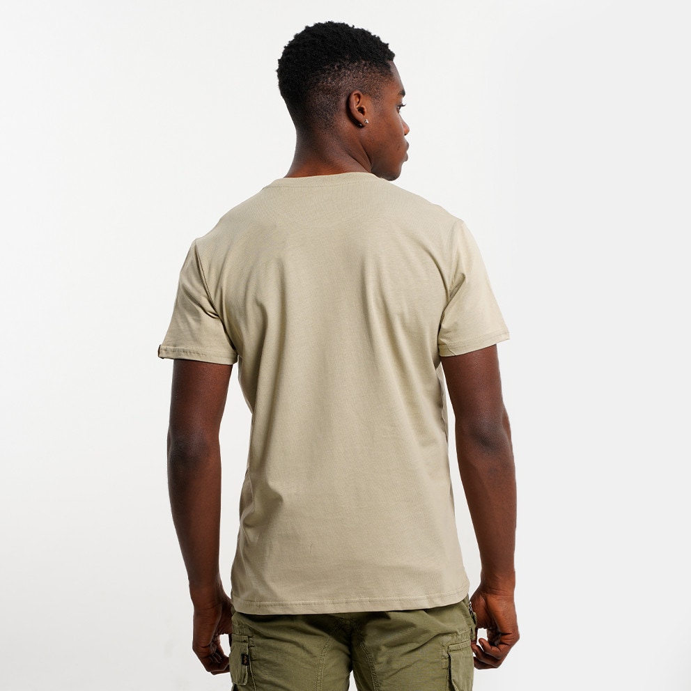 Alpha Industries Basic T - Shirt LIGHT OLIVE 100501/82 - supreme camo jacket