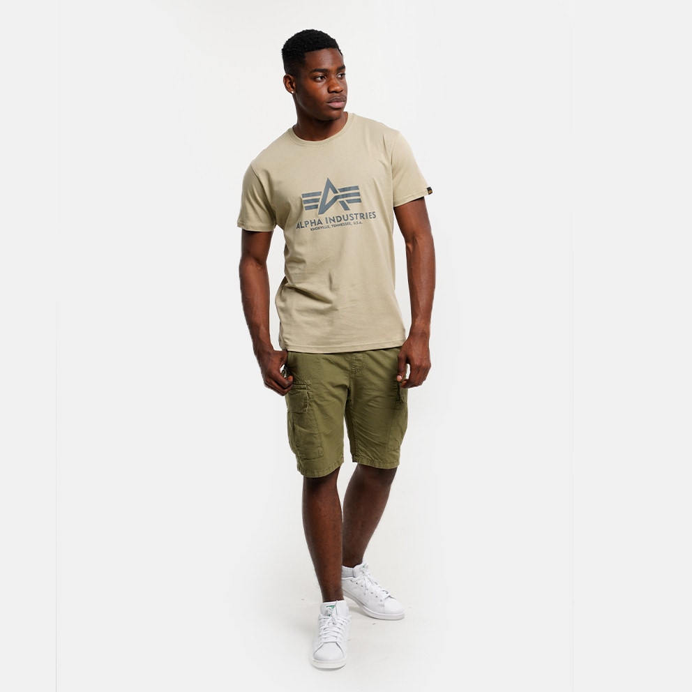 Alpha Industries Basic T - Shirt LIGHT OLIVE 100501/82 - supreme camo jacket