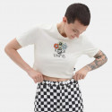 Vans Peace Pot Cropped Γυναικείο T-Shirt